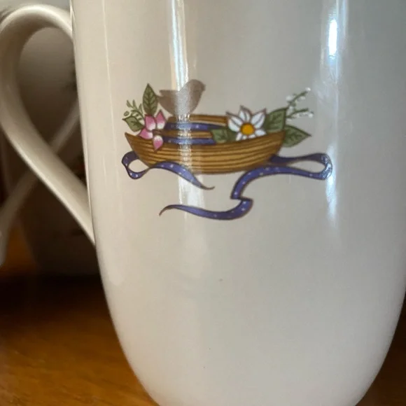 Otagiri Japan Gilded Goose Mug set of 4 - Picture 5 of 6